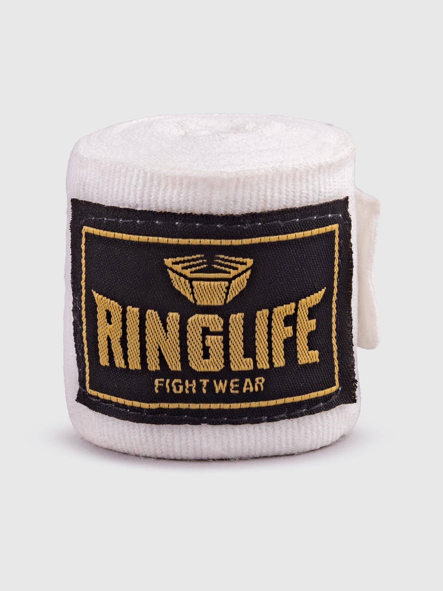 RINGLIFE Boxbandagen, Logo, 2,5 m, weiß