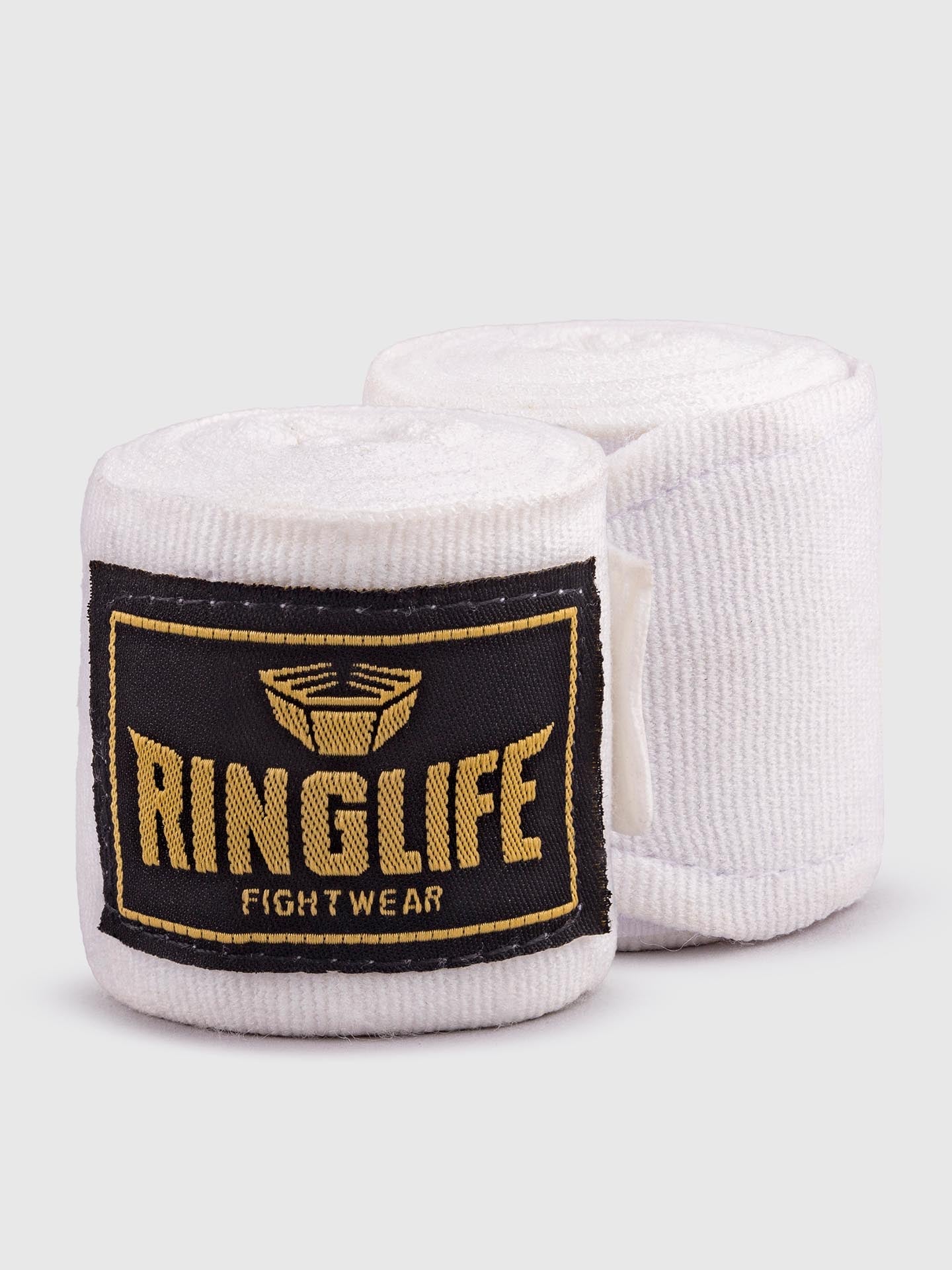 RINGLIFE Boxbandagen, Logo, 2,5 m, weiß