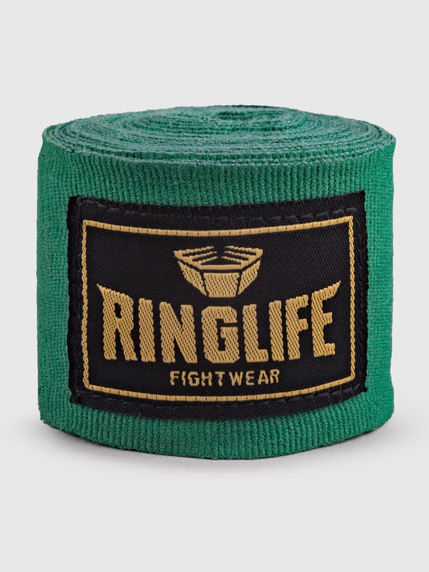 RINGLIFE Boxbandagen, Logo, 3,5 m, grün