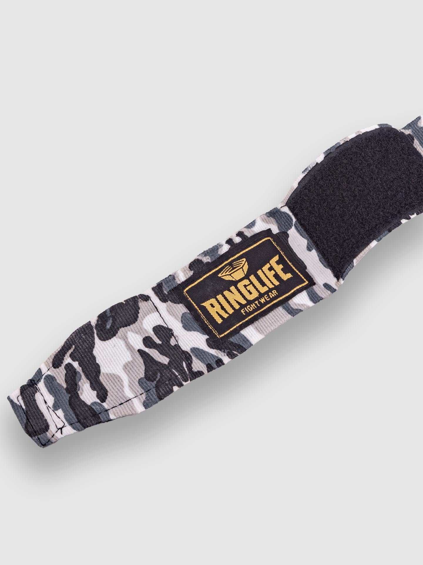 RINGLIFE Boxbandagen, Logo, 3,5 m, camo grau