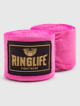 RINGLIFE Boxbandagen, Logo, 3,5 m, pink