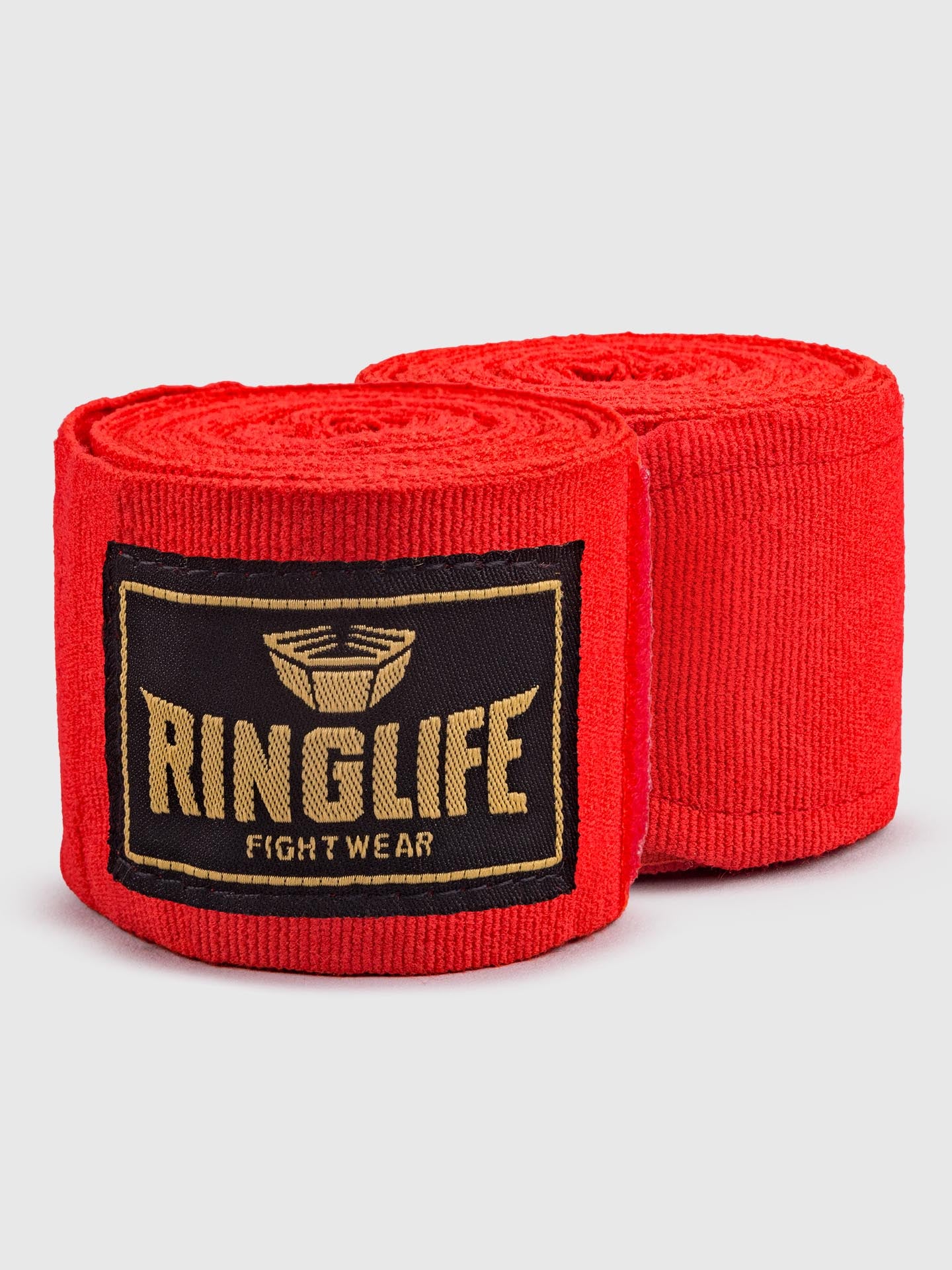 RINGLIFE Boxbandagen, Logo, 3,5 m, rot