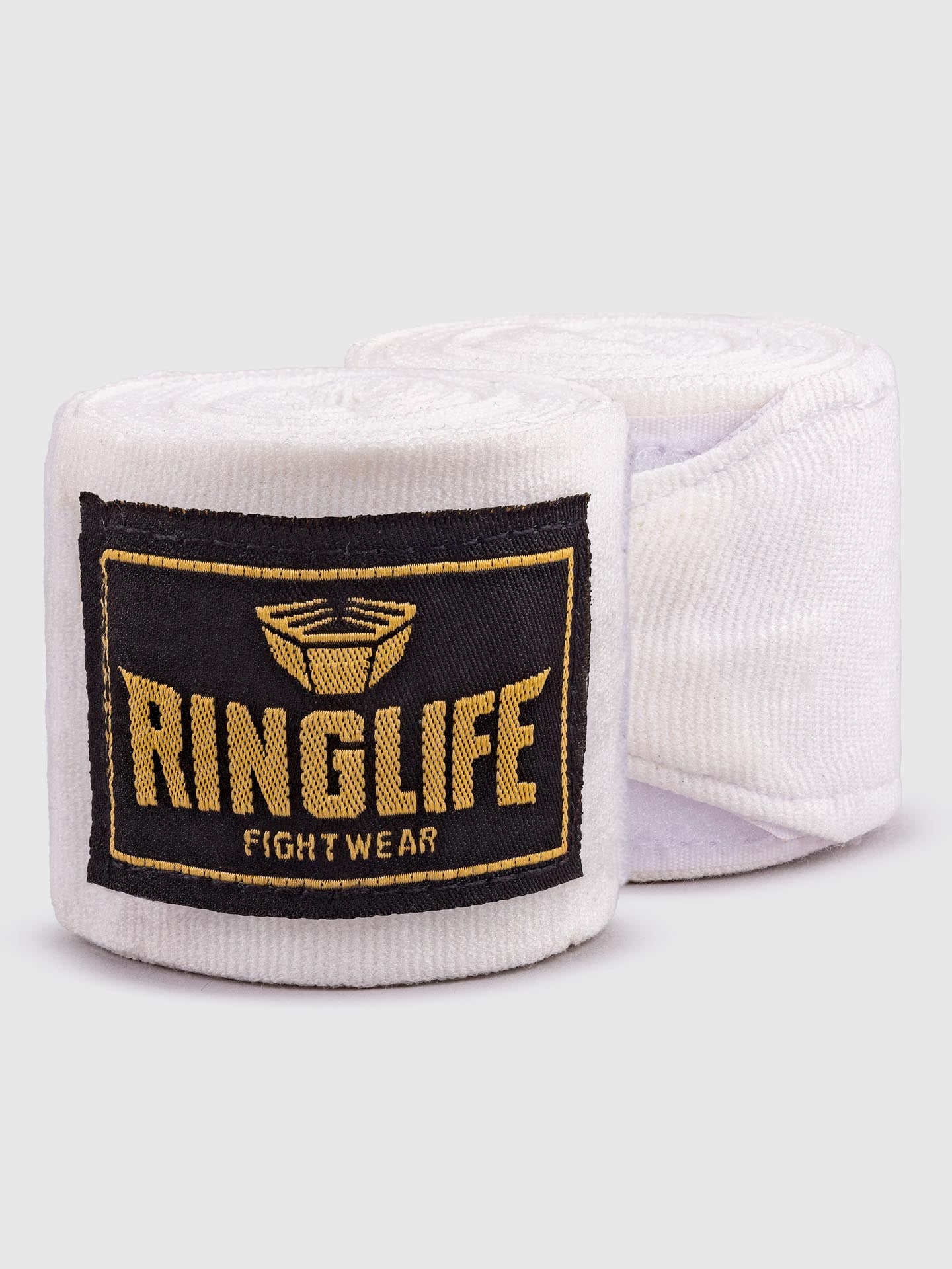 RINGLIFE Boxbandagen, Logo, 3,5 m, weiß