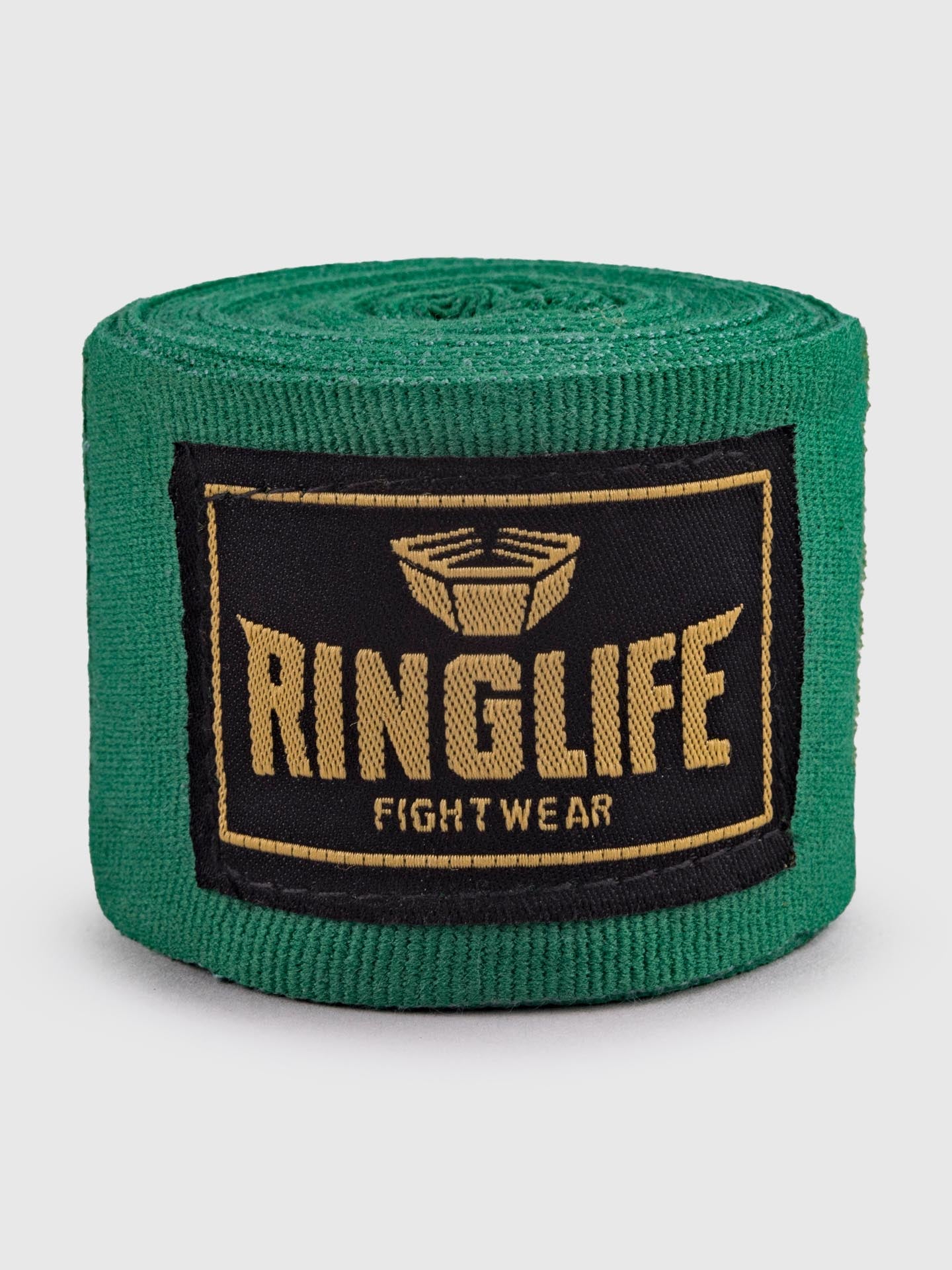 RINGLIFE Boxbandagen, Logo, 4,5 m, grün