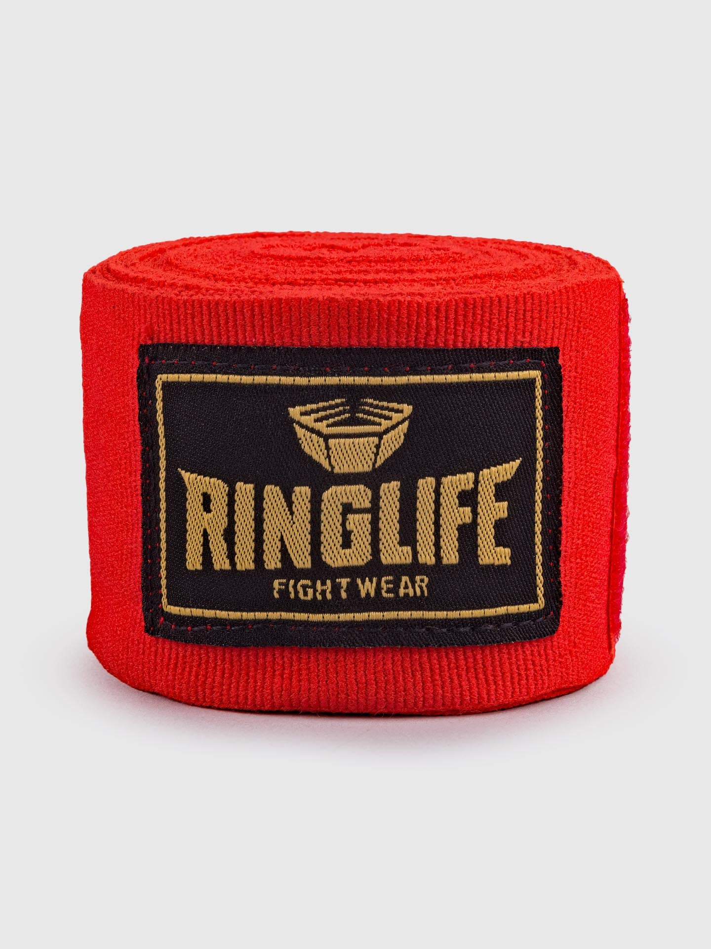 RINGLIFE Boxbandagen, Logo, 4,5 m, rot