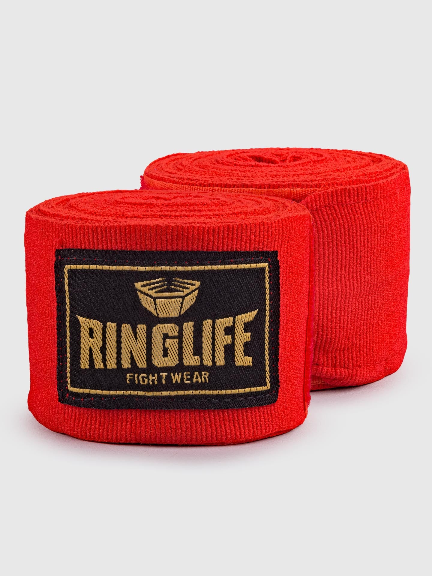 RINGLIFE Boxbandagen, Logo, 4,5 m, rot