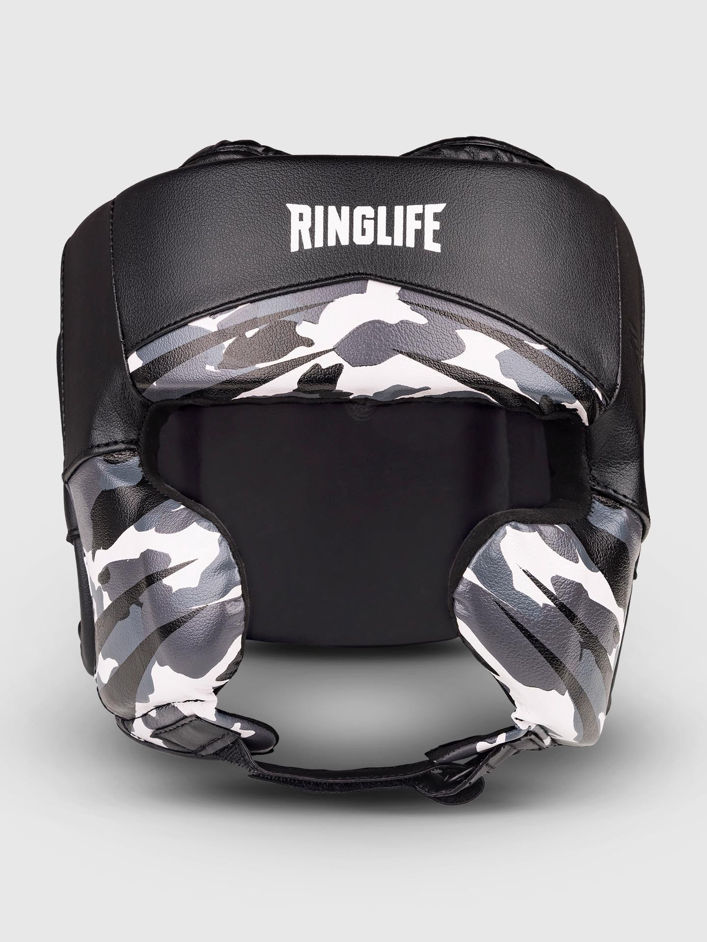RINGLIFE Kopfschutz, Unit, schwarz-camo