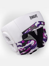RINGLIFE Kopfschutz, Unit, weiß-lila-camo