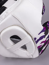 RINGLIFE Kopfschutz, Unit, weiß-lila-camo