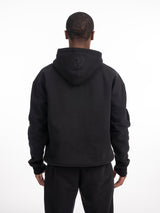 RINGLIFE Hoodie, College, schwarz-matt