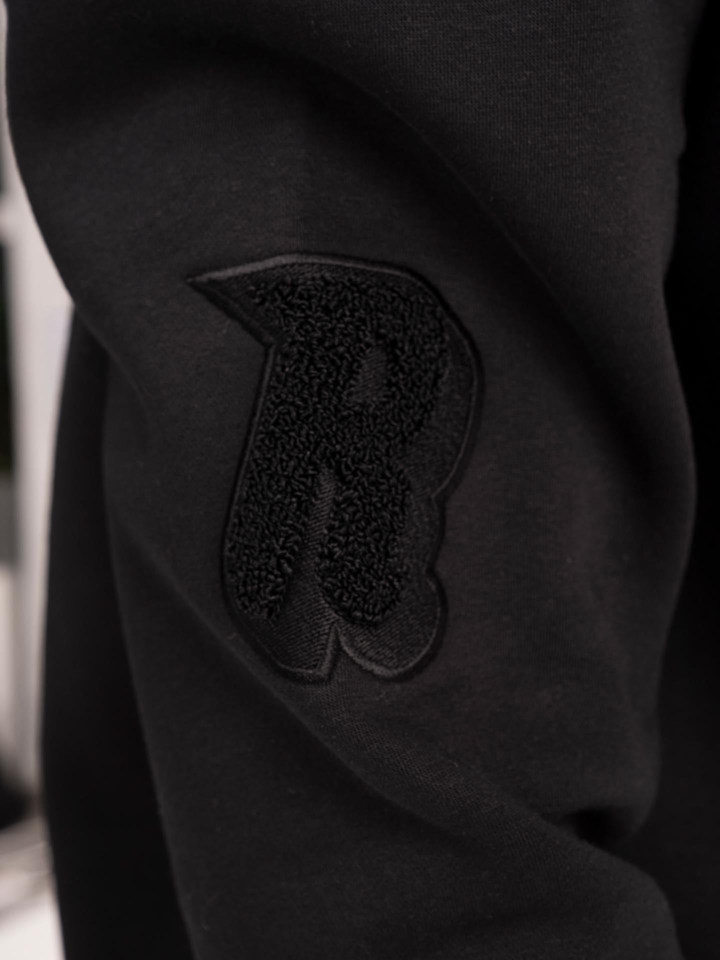 RINGLIFE Hoodie, College, schwarz-matt