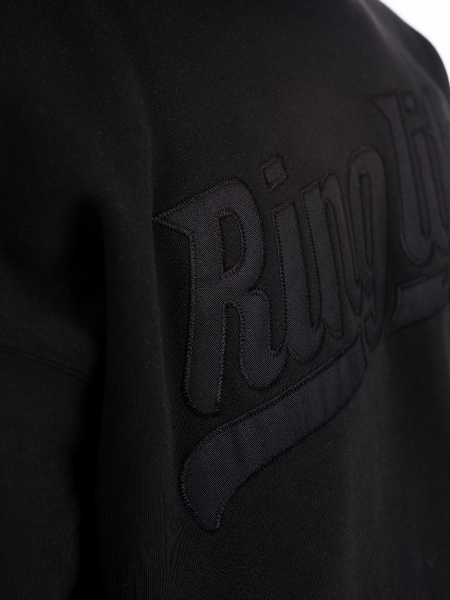 RINGLIFE Hoodie, College, schwarz-matt
