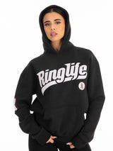 RINGLIFE Hoodie, College, schwarz