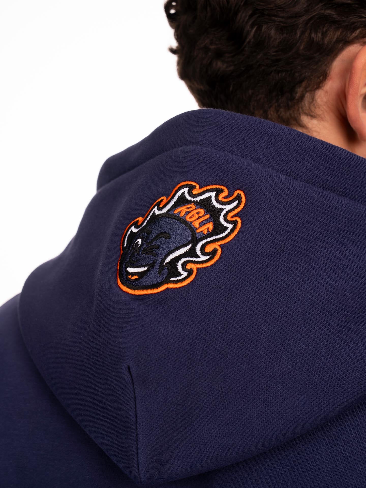 RINGLIFE Hoodie, College, blau