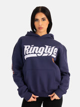RINGLIFE Hoodie, College, blau