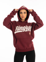RINGLIFE Hoodie, College, dunkelrot
