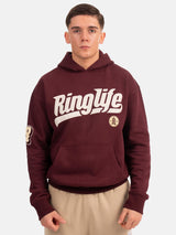 RINGLIFE Hoodie, College, dunkelrot