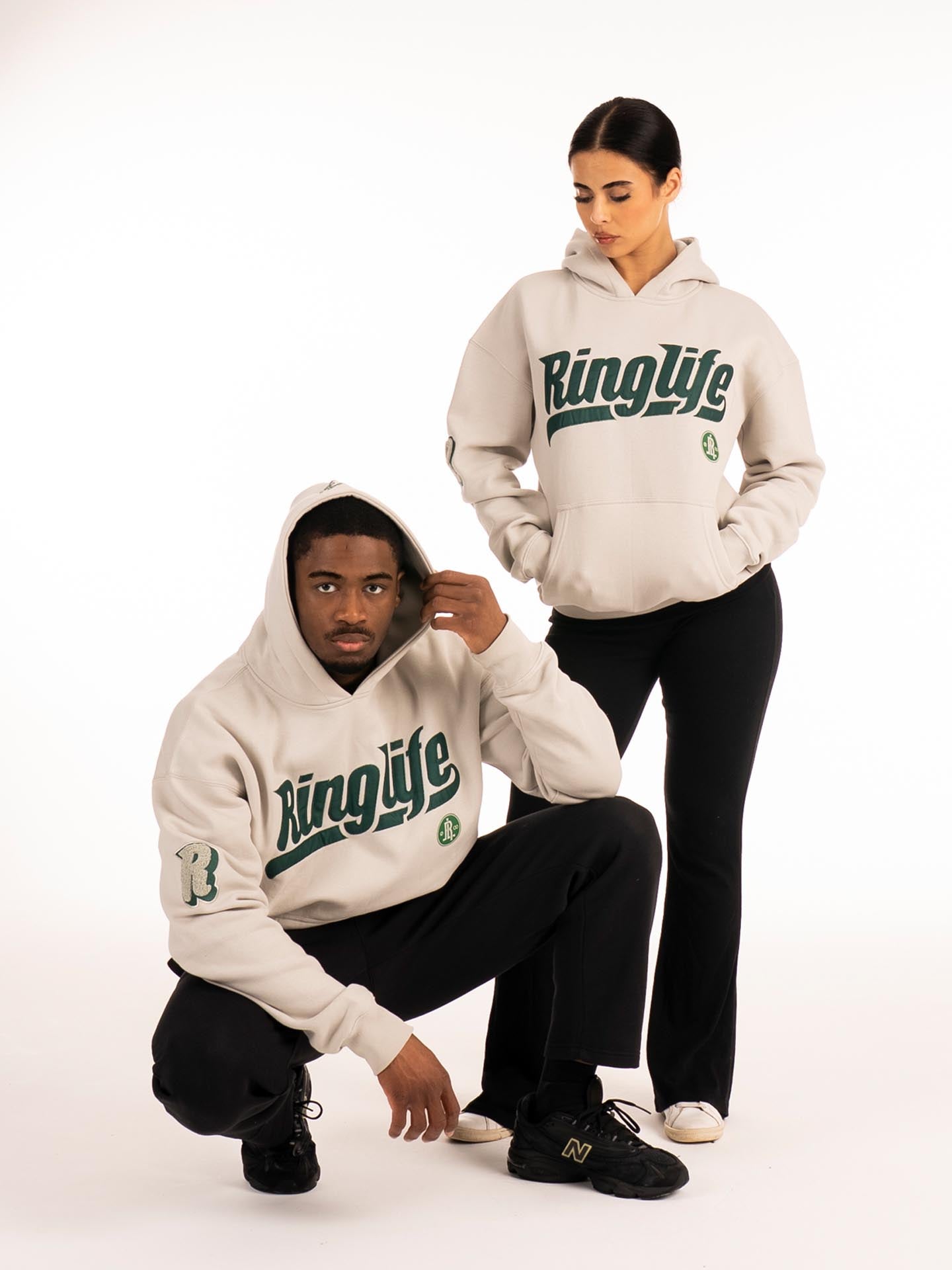 RINGLIFE Hoodie, College, off-white