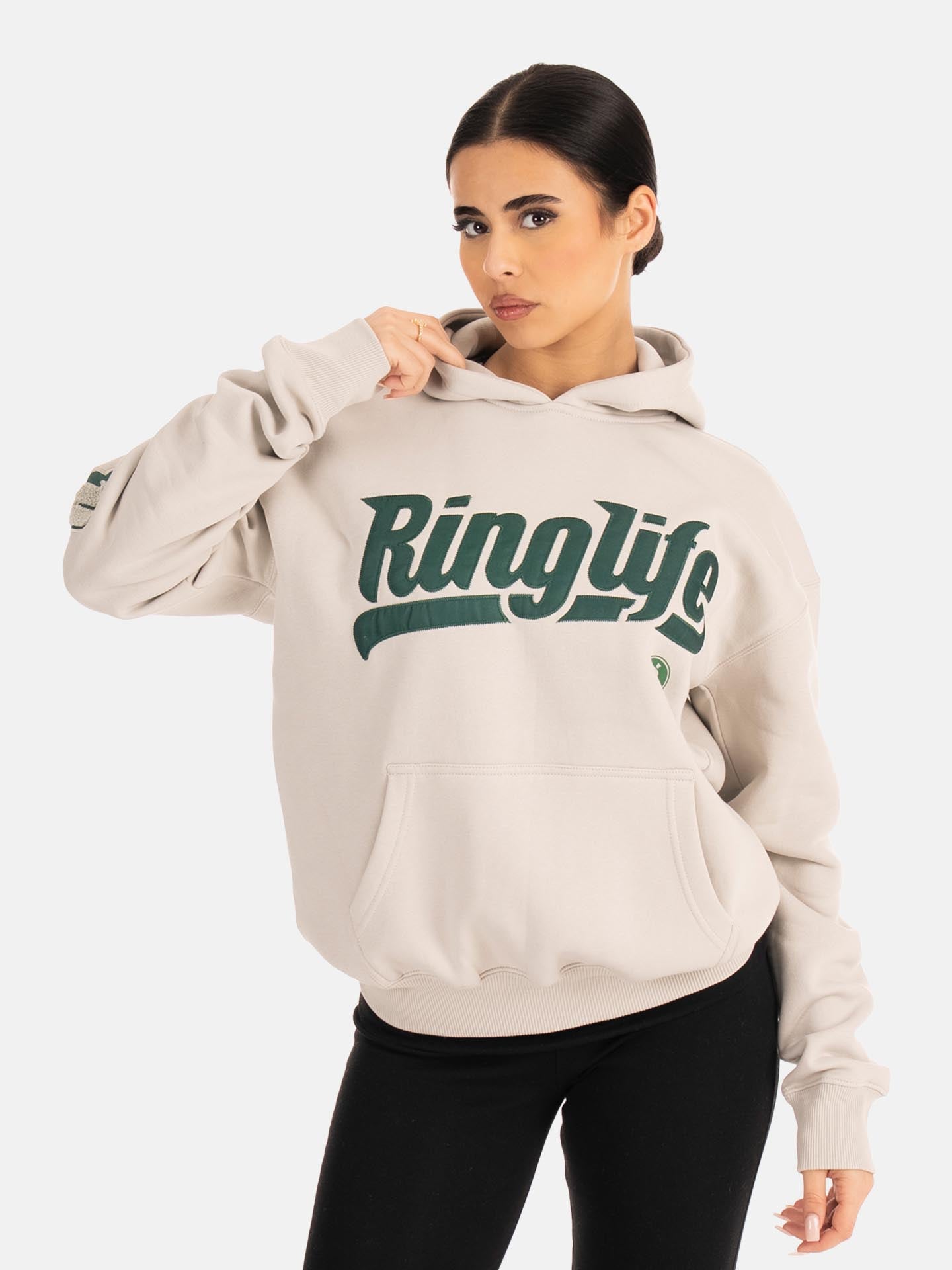 RINGLIFE Hoodie, College, off-white