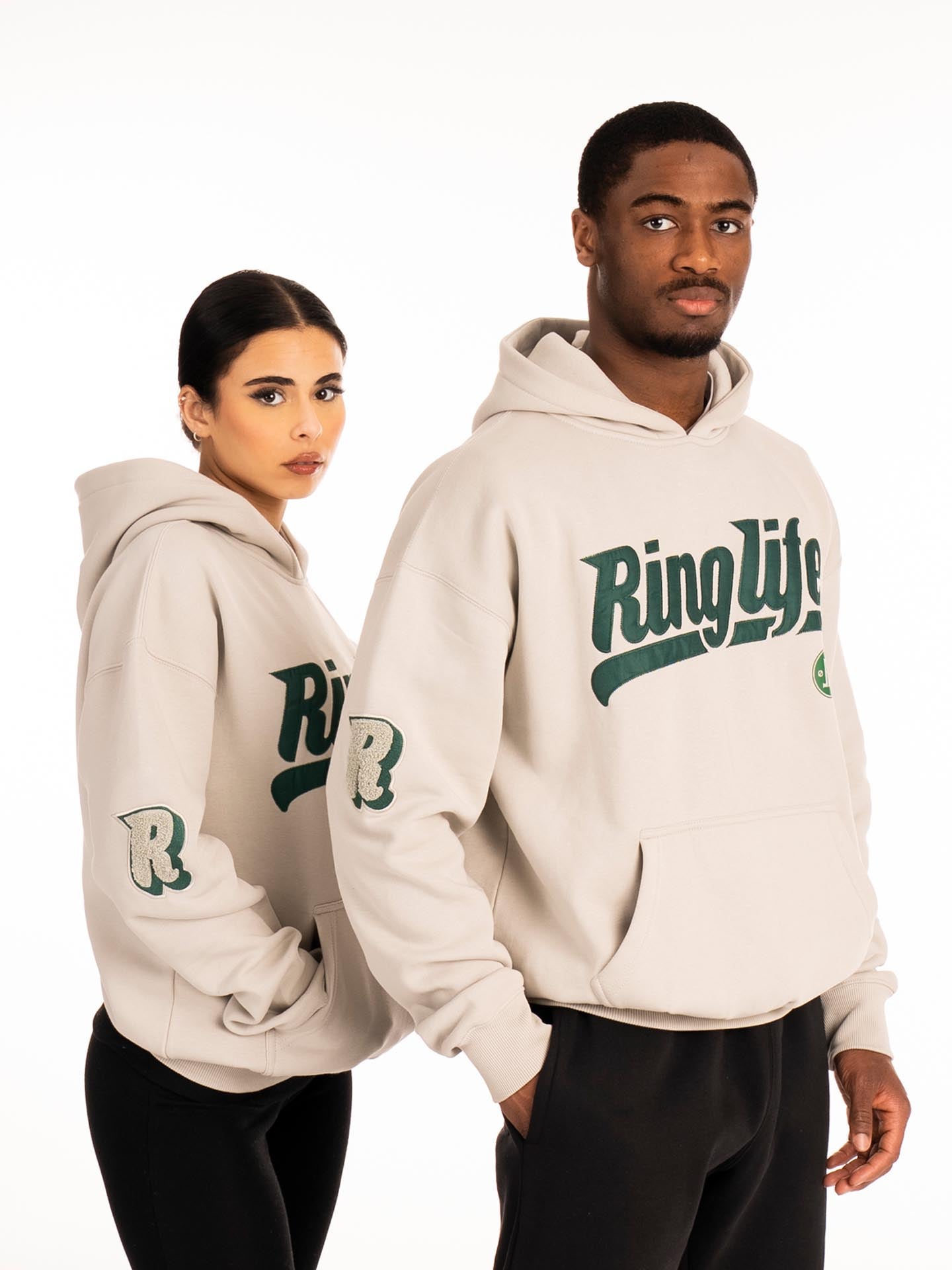 RINGLIFE Hoodie, College, off-white