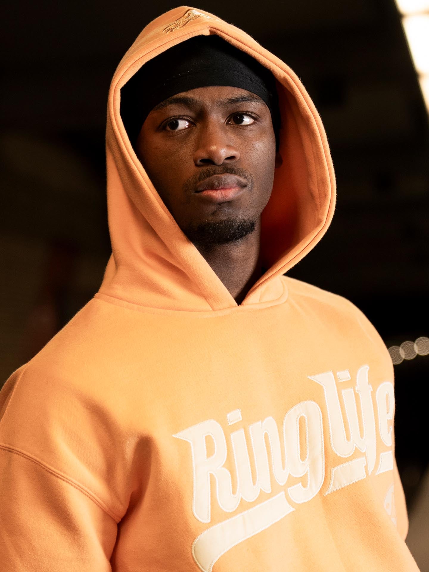 RINGLIFE Hoodie, College, peach