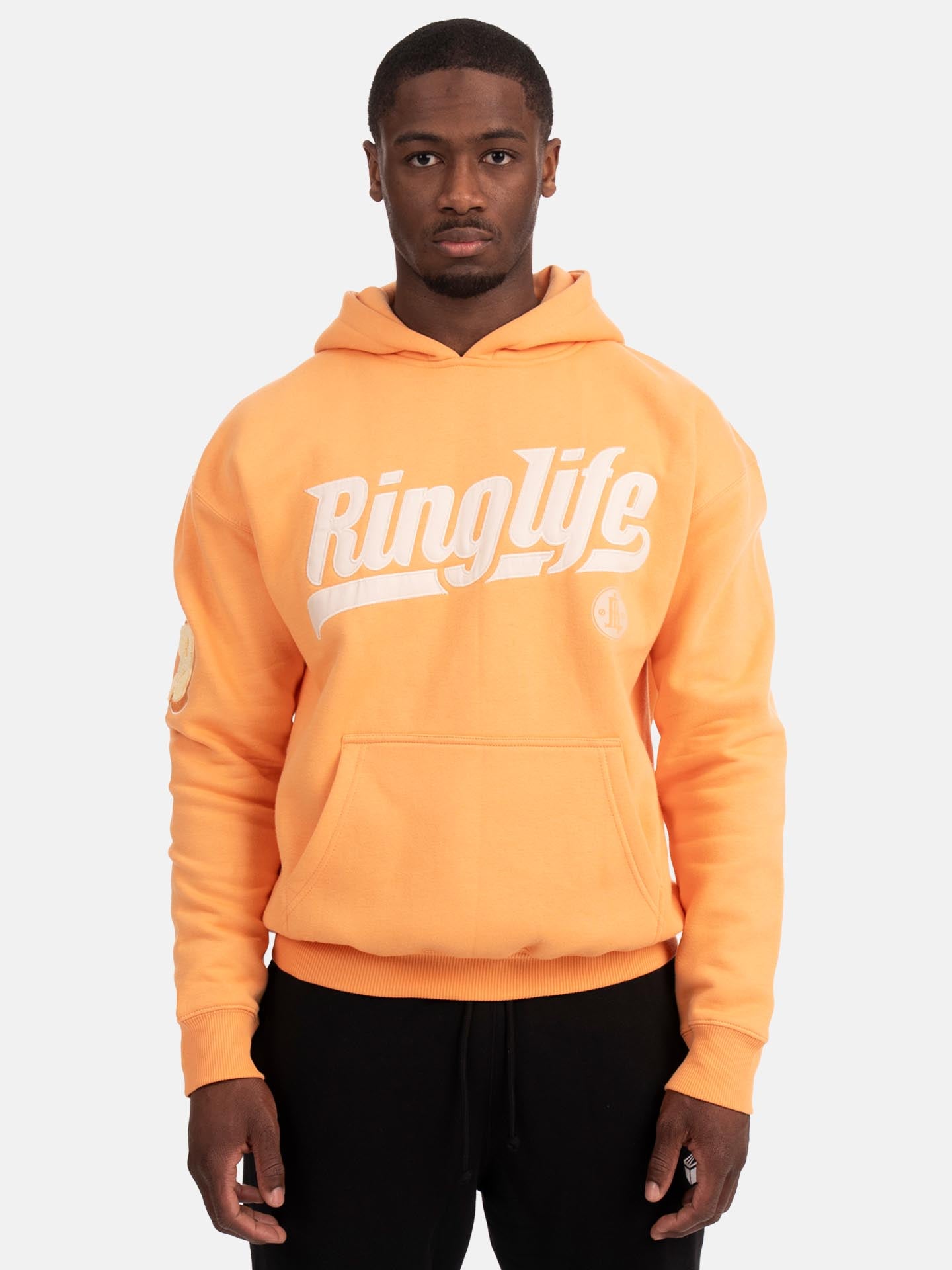 RINGLIFE Hoodie, College, peach