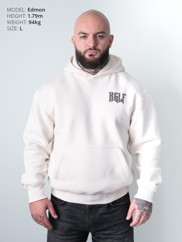 RINGLIFE Hoodie Oversized, R, Arctic Wolf