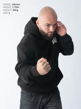 RINGLIFE Hoodie Oversized, R, schwarz