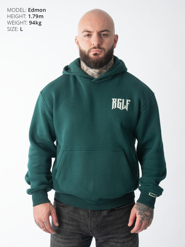 RINGLIFE Hoodie Oversized, R, grün