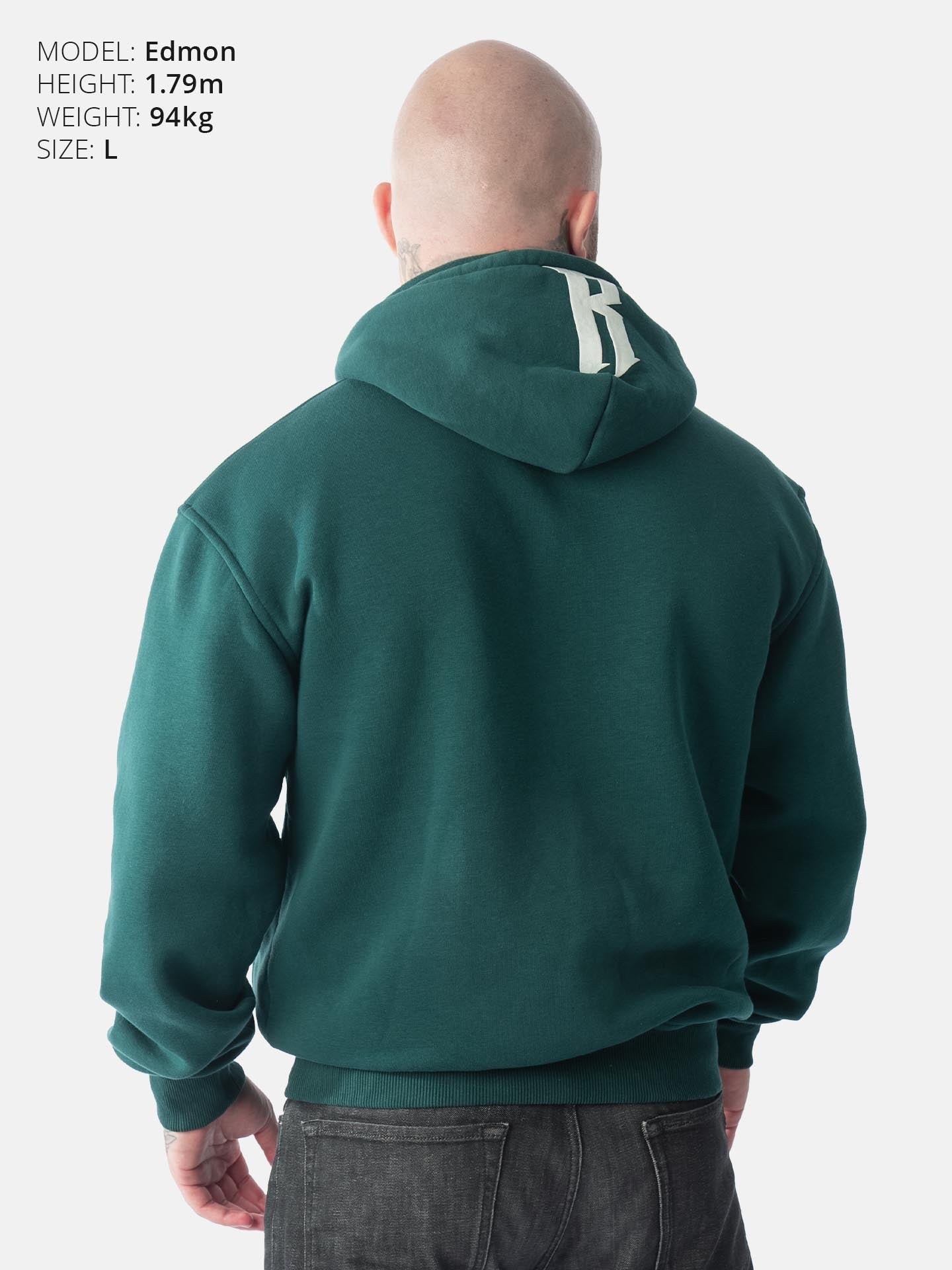 RINGLIFE Hoodie Oversized, R, grün