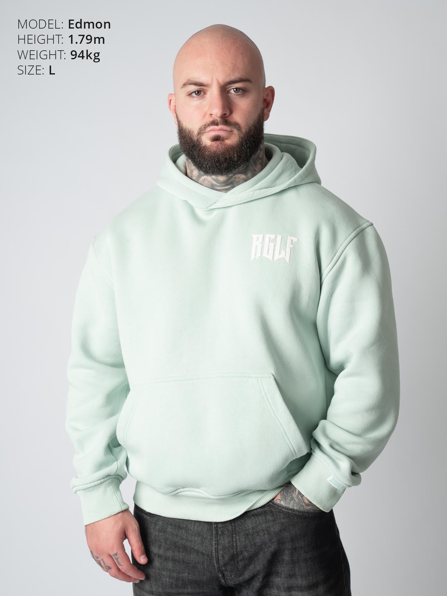 RINGLIFE Hoodie Oversized, R, mint