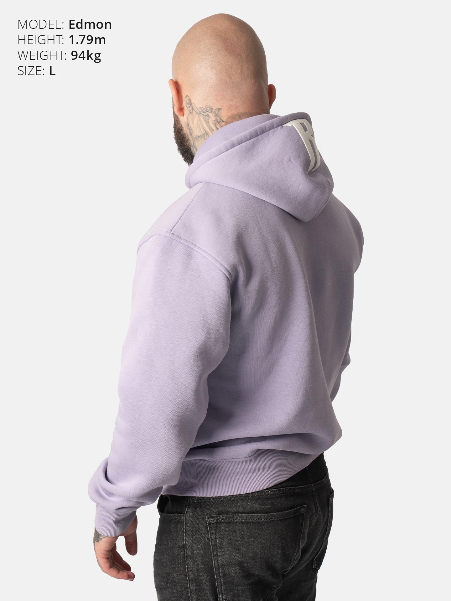 RINGLIFE Hoodie Oversized, R, lila