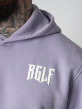 RINGLIFE Hoodie Oversized, R, lila