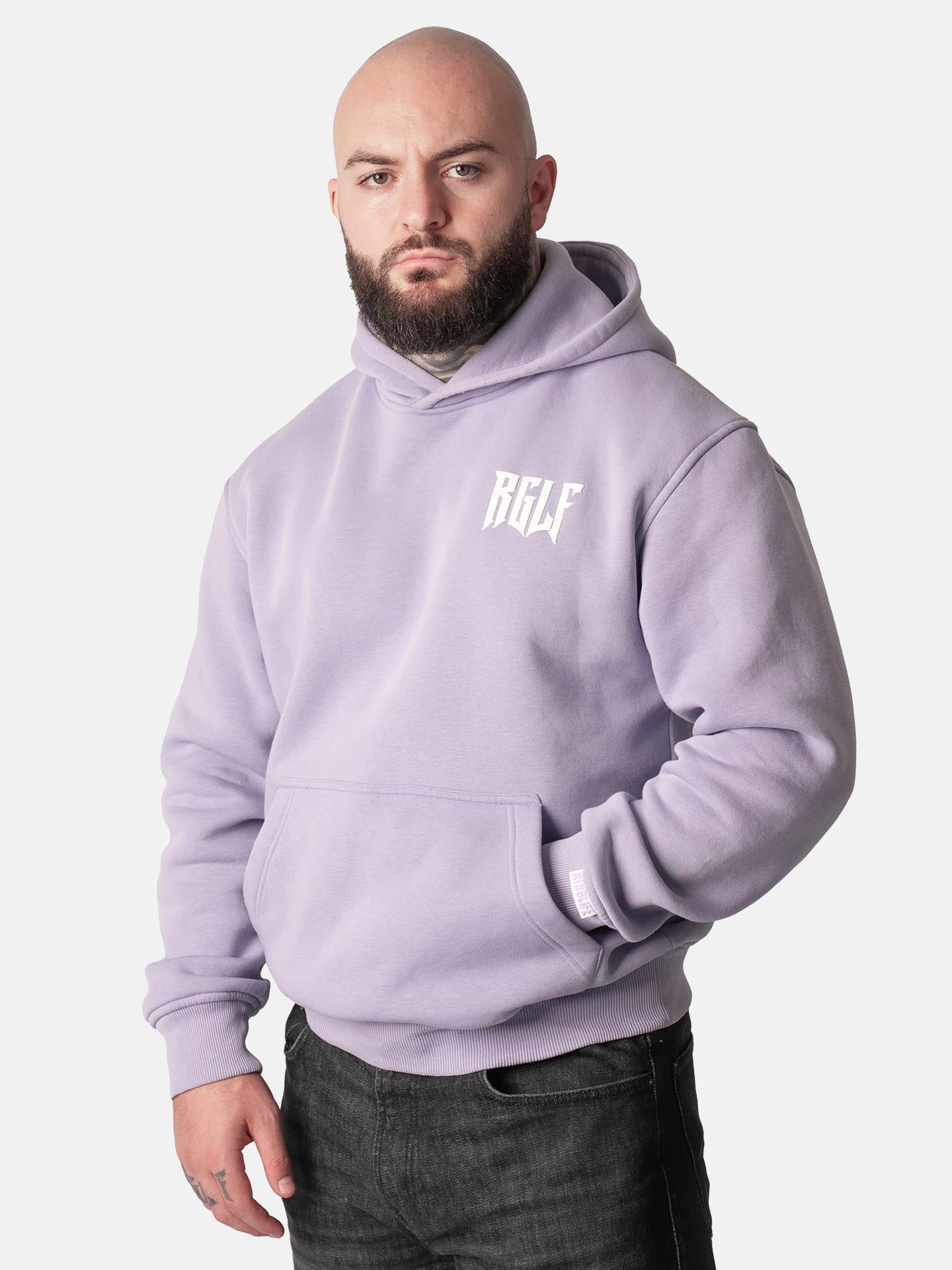 RINGLIFE Hoodie Oversized, R, lila