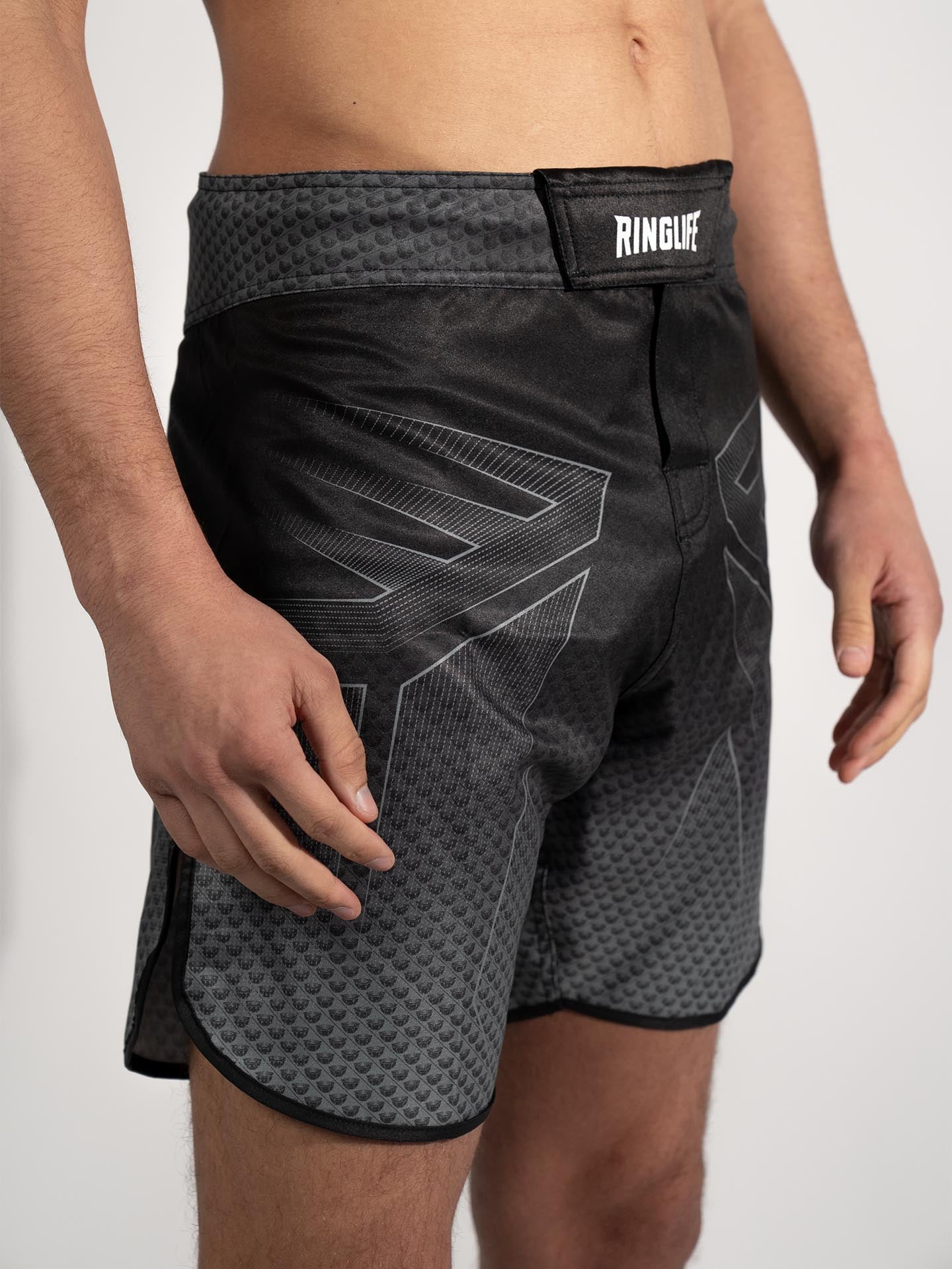 RINGLIFE MMA Shorts - Octaring 2.0 schwarz-grau
