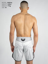 RINGLIFE MMA Shorts - Octaring 2.0 weiss-schwarz