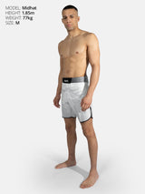 RINGLIFE MMA Shorts - Octaring 2.0 weiss-schwarz