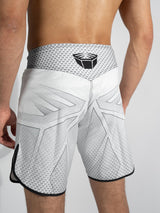 RINGLIFE MMA Shorts - Octaring 2.0 weiss-schwarz