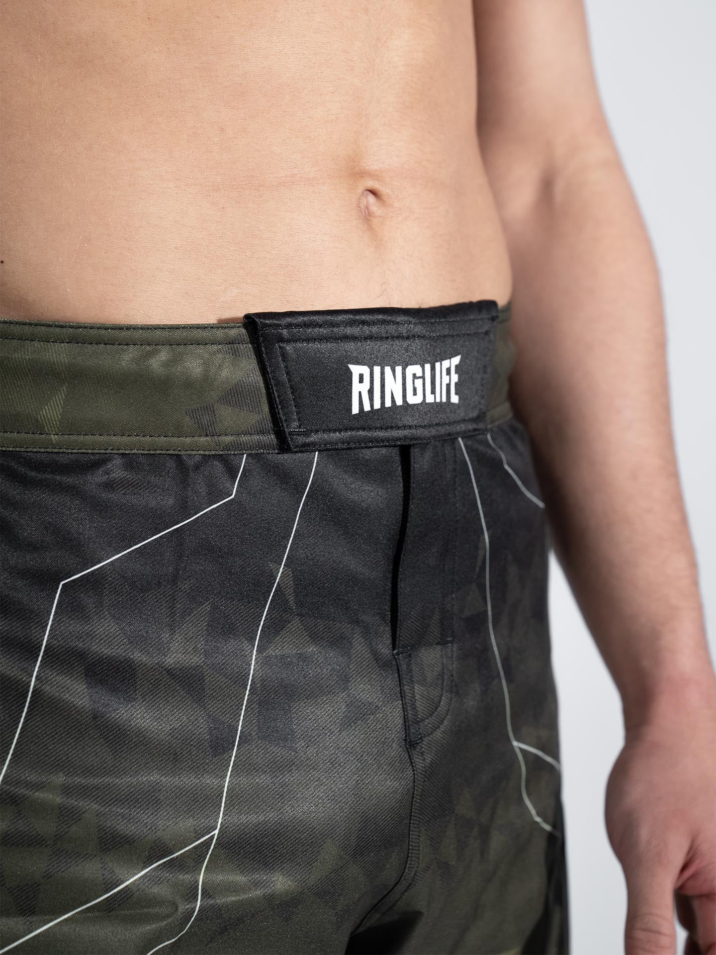 RINGLIFE MMA Shorts - Transition schwarz-grün