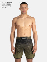 RINGLIFE MMA Shorts - Transition schwarz-grün