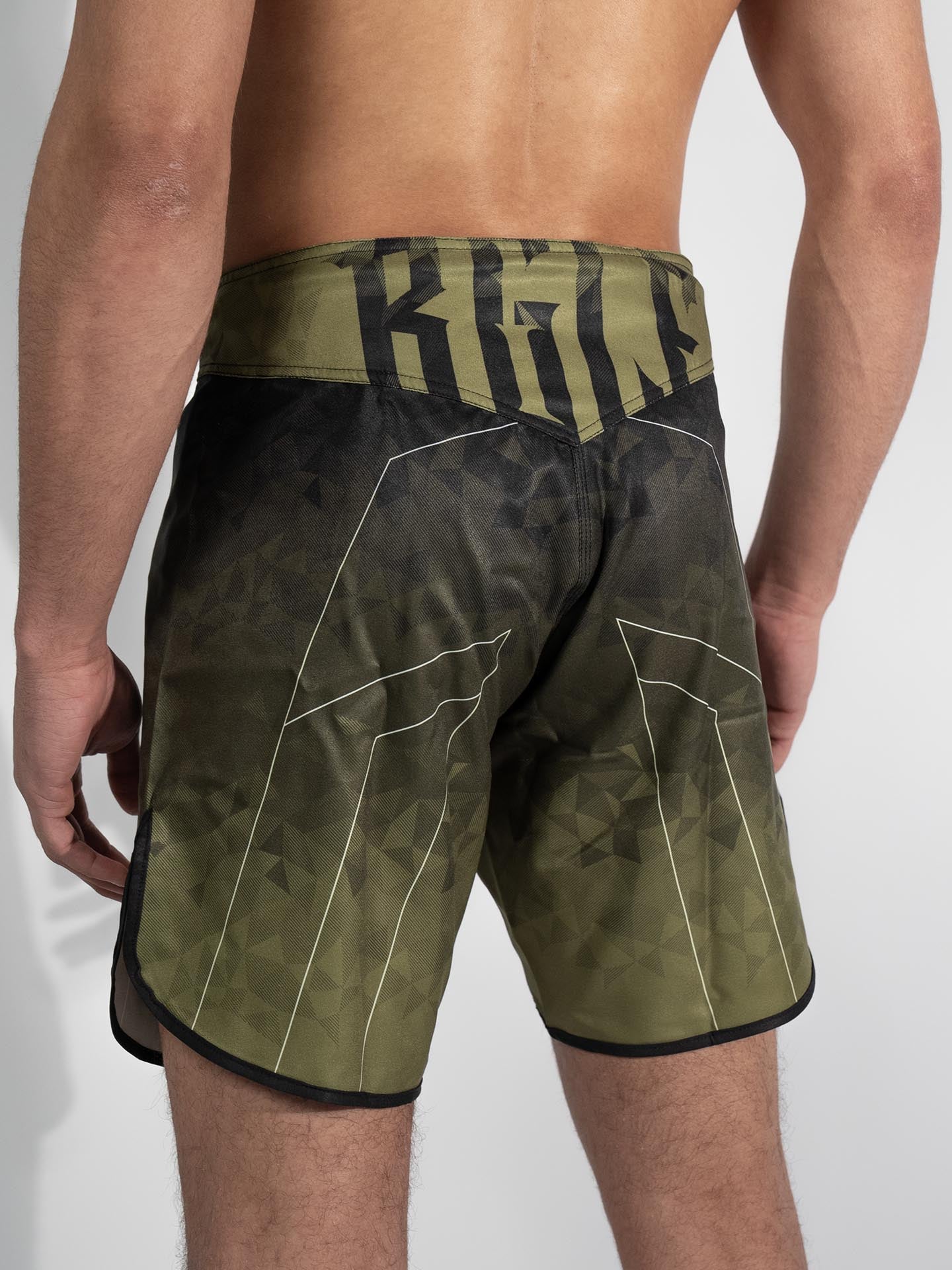 RINGLIFE MMA Shorts - Transition schwarz-grün