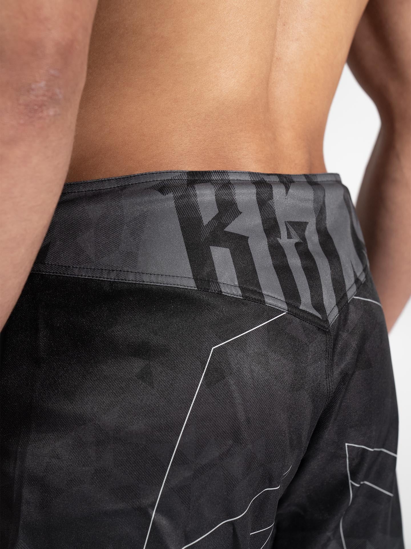 RINGLIFE MMA Shorts - Transition schwarz-grau