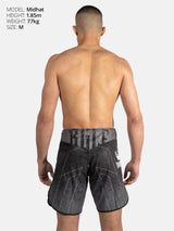 RINGLIFE MMA Shorts - Transition schwarz-grau