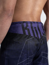 RINGLIFE MMA Shorts - Transition schwarz-lila