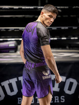 RINGLIFE MMA Shorts - Transition schwarz-lila