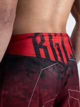 RINGLIFE MMA Shorts - Transition schwarz-rot