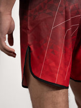 RINGLIFE MMA Shorts - Transition schwarz-rot