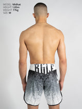 RINGLIFE MMA Shorts - Transition schwarz-weiss