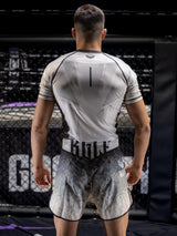 RINGLIFE MMA Shorts - Transition schwarz-weiss