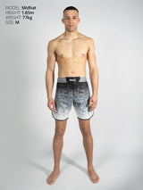 RINGLIFE MMA Shorts - Transition schwarz-weiss